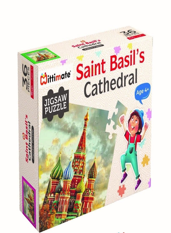 Mittimate Saint Basil’s Cathedral Jigsaw Puzzle Game for Kids Age 4 to 6 Old I 36 Pieces Puzzle Toy I Birthday Gift for Children - Image 1